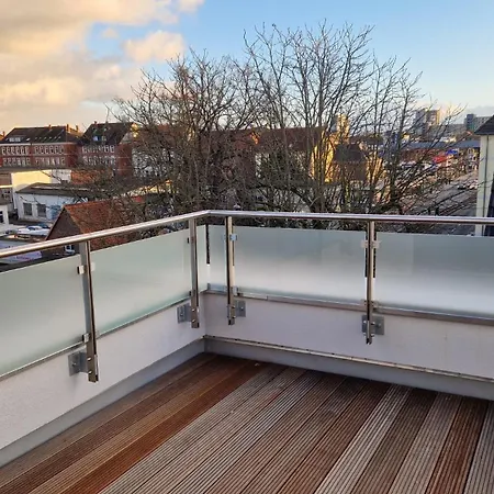 Modern Living With Sunset Terrace Apartment
