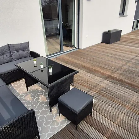 Modern Living With Sunset Terrace - Lift - Smart Tv - Xxl Terrasse * Μπραουνσβάιγκ