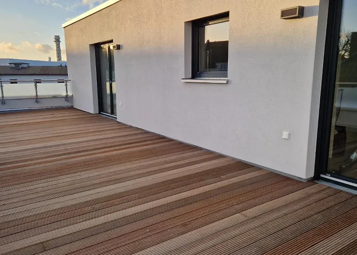 아파트 Modern Living With Sunset Terrace - Lift - Smart Tv - Xxl Terrasse *